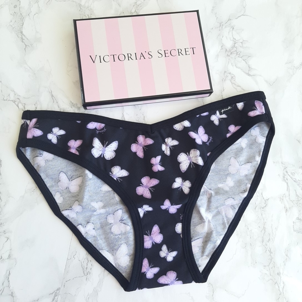 PINK VS NO-SHOW COTTON BIKINI